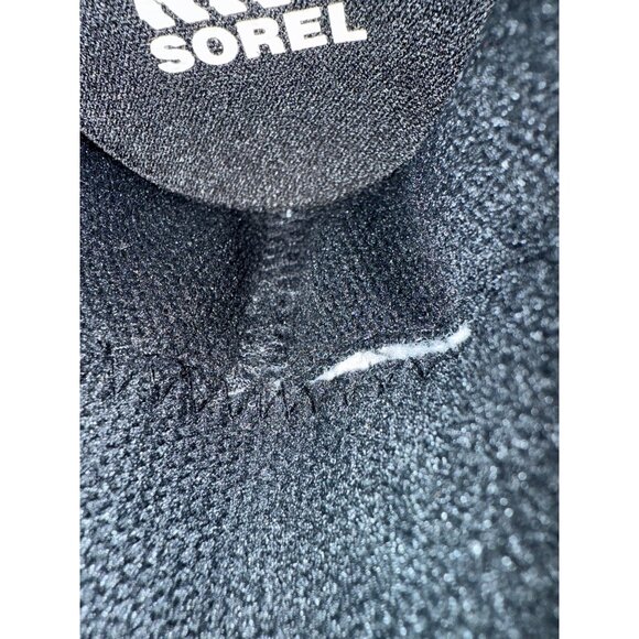 SOREL Women's Explorer II Waterproof Black/White Leather Low Sneaker Size 9.5 - Picture 10 of 10
